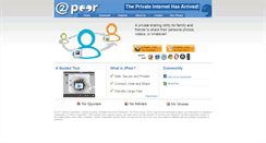 Desktop Screenshot of 2peer.com